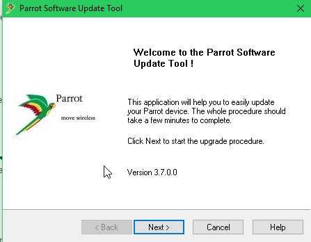 Parrot Software Update Tool